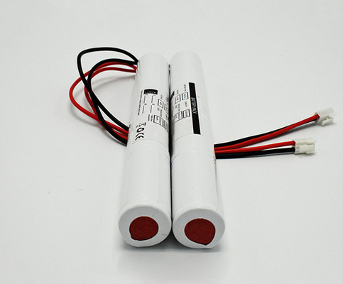 بسته های باتری قابل شارژ Ni Cd C2500mah 4.8V برای روشنایی اضطراری