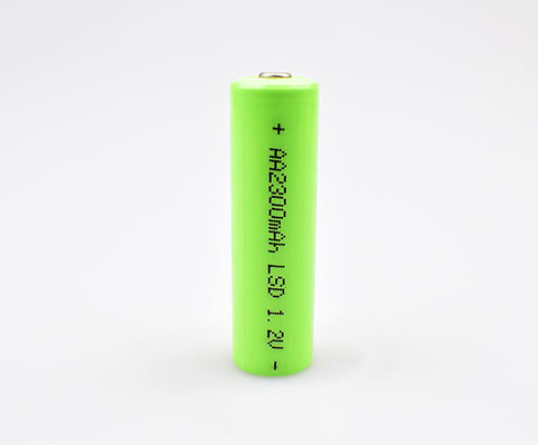 باتری با دمای بالا 3.6 V Ni Mh AA 2300mAh 1.2V برای روشنایی اضطراری