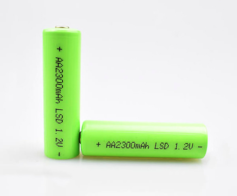 باتری با دمای بالا 3.6 V Ni Mh AA 2300mAh 1.2V برای روشنایی اضطراری