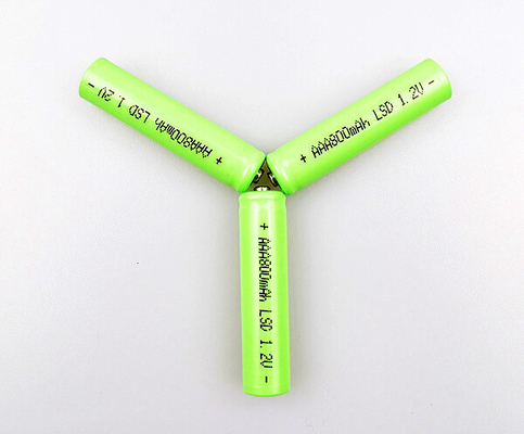 باتری AAA 800mAh 1.2V Ni Mh برای چراغ های اضطراری