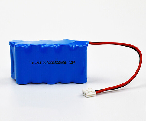 باطری سیگنال خروج اضطراری با دمای بالا Ni-MH 2/3AAA 300mAh 12V
