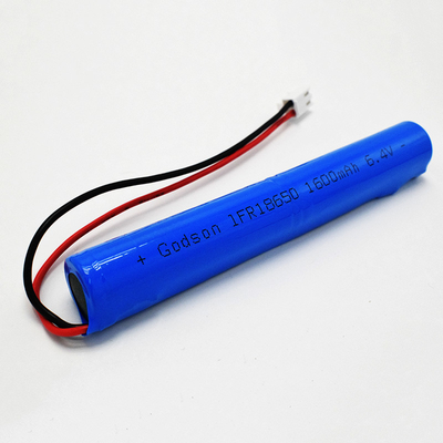 تعویض باطری علامت خروج قابل شارژ 6.4V 1600mAh LiFePO4