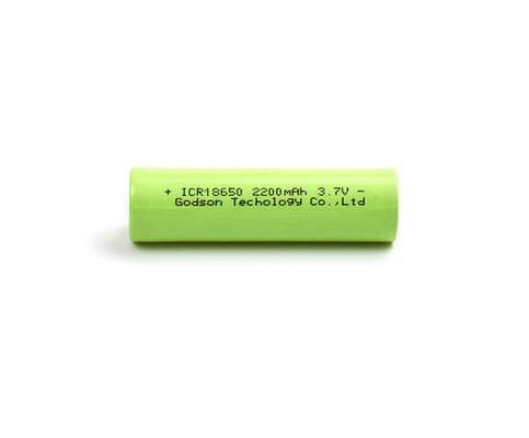 باتری های لیتیوم آهن قابل شارژ 2200 میلی آمپر ساعت ICR18650 3.7 ولت لیتیوم یون