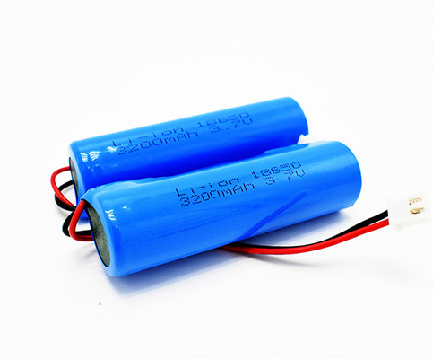 3200 MAH باتری لیتیومی نور اضطراری PVC ژاکت ICR18650 3.70 ولت