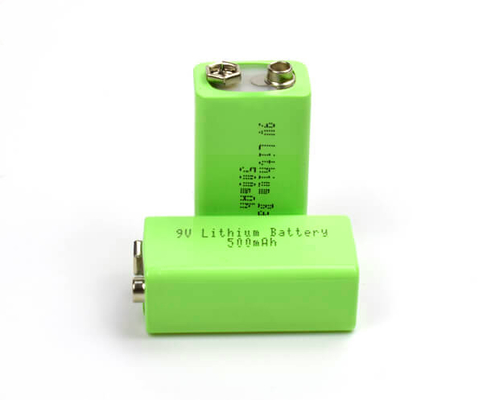 چراغ اضطراری لیتیوم آهن باتری لیتیومی 500 میلی آمپر ساعت 9 ولت با USB