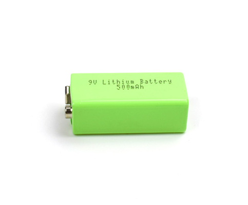چراغ اضطراری لیتیوم آهن باتری لیتیومی 500 میلی آمپر ساعت 9 ولت با USB