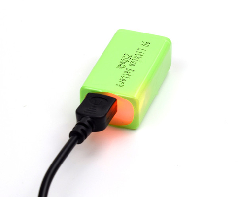 روشنایی اضطراری 9 ولت 250 میلی آمپر ساعت باتری لیتیومی دمای پایین با USB