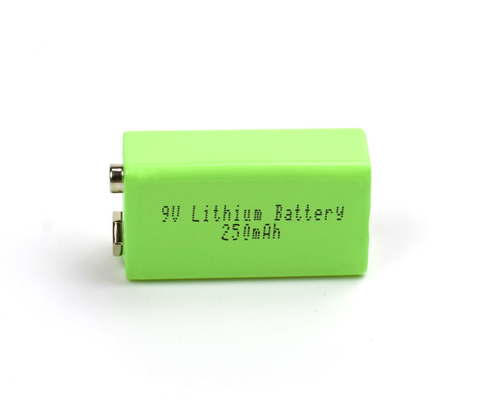 روشنایی اضطراری 9 ولت 250 میلی آمپر ساعت باتری لیتیومی دمای پایین با USB