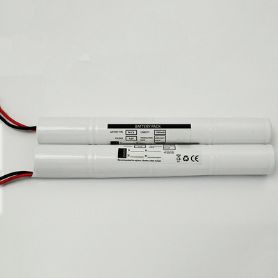 باتری چراغ خروجی اضطراری 2500mah باتری قابل شارژ 4.8V 0.1C شارژ