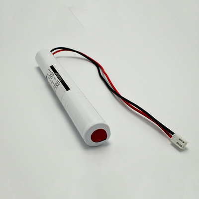 باتری چراغ خروجی اضطراری 2500mah باتری قابل شارژ 4.8V 0.1C شارژ