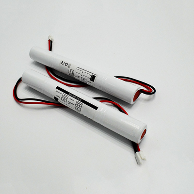 بسته های باتری قابل شارژ Ni Cd C2500mah 4.8V برای روشنایی اضطراری