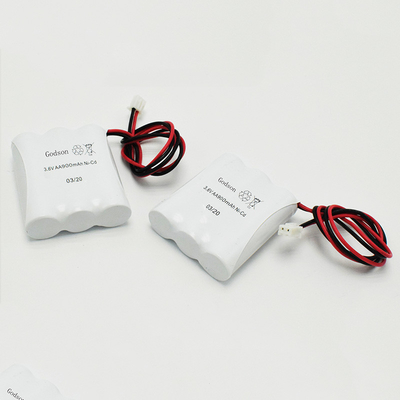 AA900mAh 3.6V علامت خروج اضطراری تعویض باتری NiCd ژاکت PVC