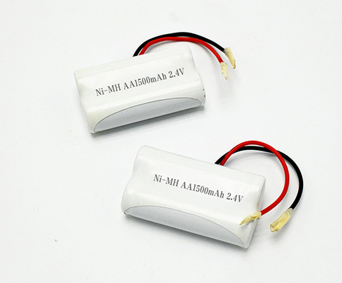 باتری های چراغ خروجی آتش قابل شارژ NiMH AA1500mAh 2.4V