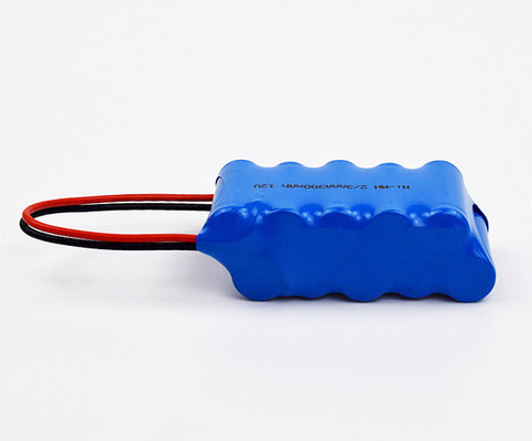 باتری قابل شارژ اضطراری NiMh 2 3AAA 300mAh 12V