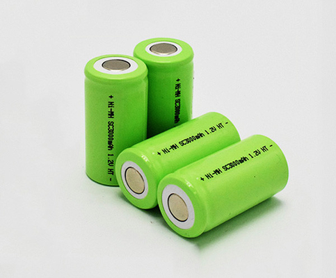 بسته باتری نور خروجی Ni MH SC3000mAh 1.2V HT Cells با عمر 4 سال