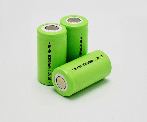 بسته باتری نور خروجی Ni MH SC3000mAh 1.2V HT Cells با عمر 4 سال