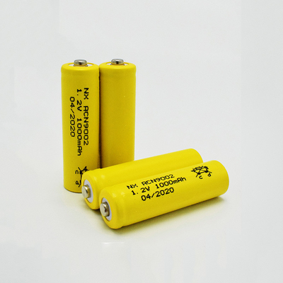 ژاکت سفارشی OEM باتری قابل شارژ NiCd 1.2 ولت AA 1000mAh