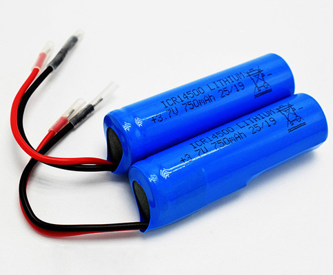 باتری لیتیومی 750 میلی آمپر ساعتی 3.7 ولت ICR14500 بدون بو با ژاکت PVC