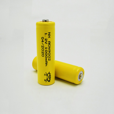 باتری قابل شارژ 1.2 ولت نیکل سی دی عمر مورد انتظار 5 سال AA1000mAh نوع استیک