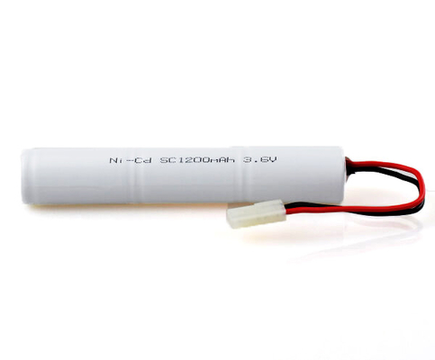 SC1200mAh 3.6 ولت NiCd باتری نیکل کادمیوم استیک استیک